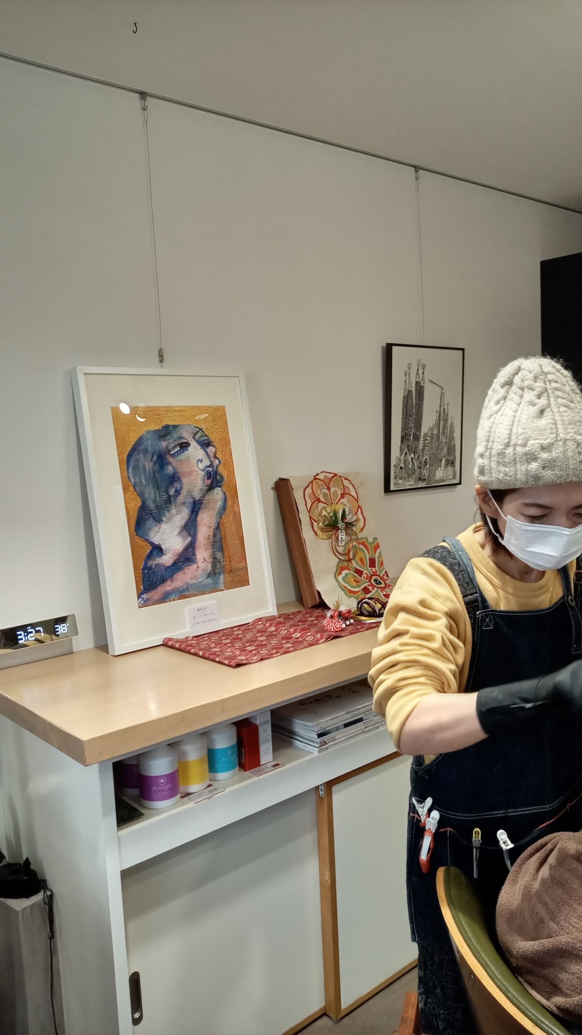 ウロコヘアー納品