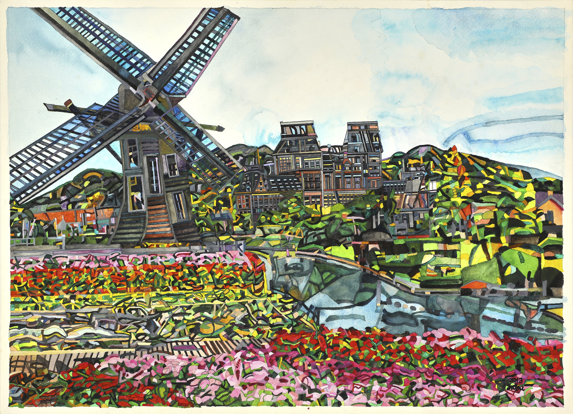 ハウステンボスの風車